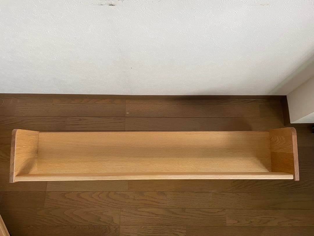 美品　無印良品　木製デスク用上置き棚