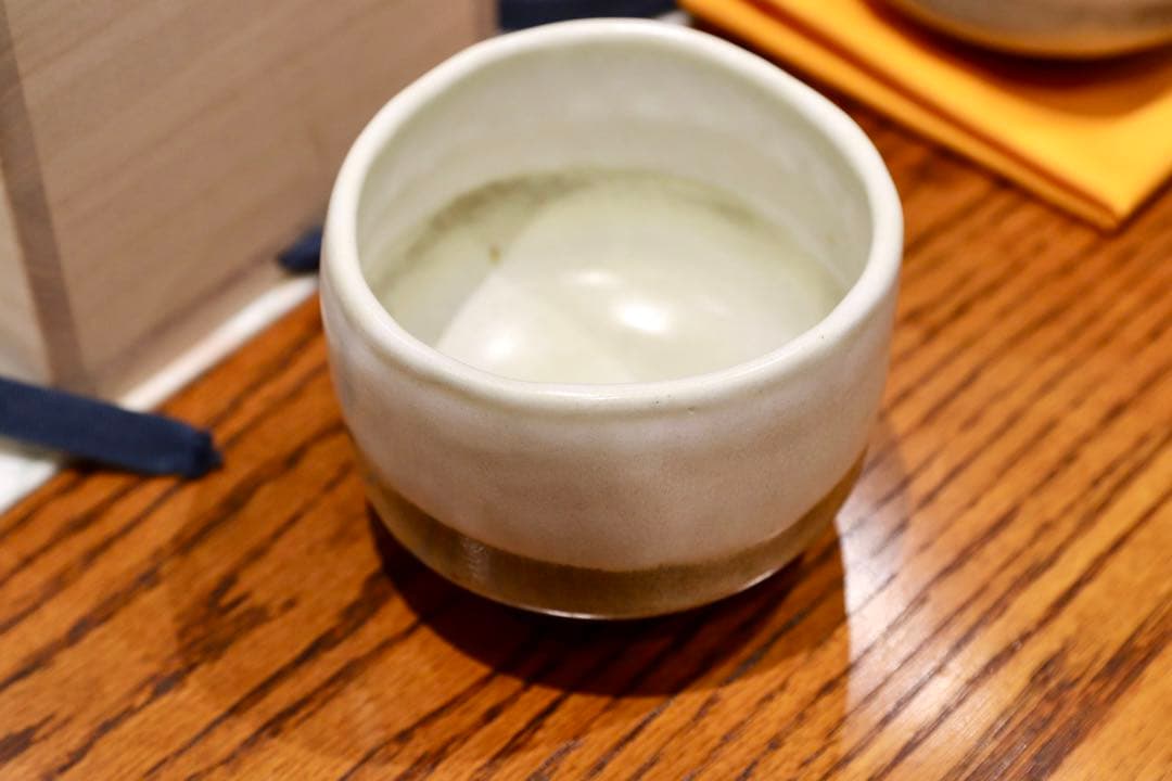 GMIO166○北村圭泉 圭泉窯 白釉茶碗 最高級 丹波焼 丹波篠山 陶磁器 未