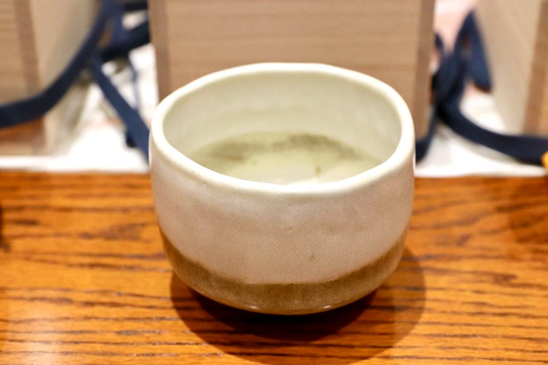 GMIO166○北村圭泉 圭泉窯 白釉茶碗 最高級 丹波焼 丹波篠山 陶磁器 未