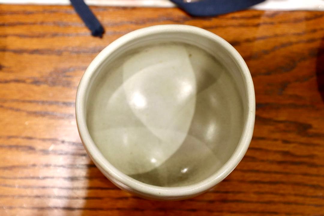 GMIO166○北村圭泉 圭泉窯 白釉茶碗 最高級 丹波焼 丹波篠山 陶磁器 未