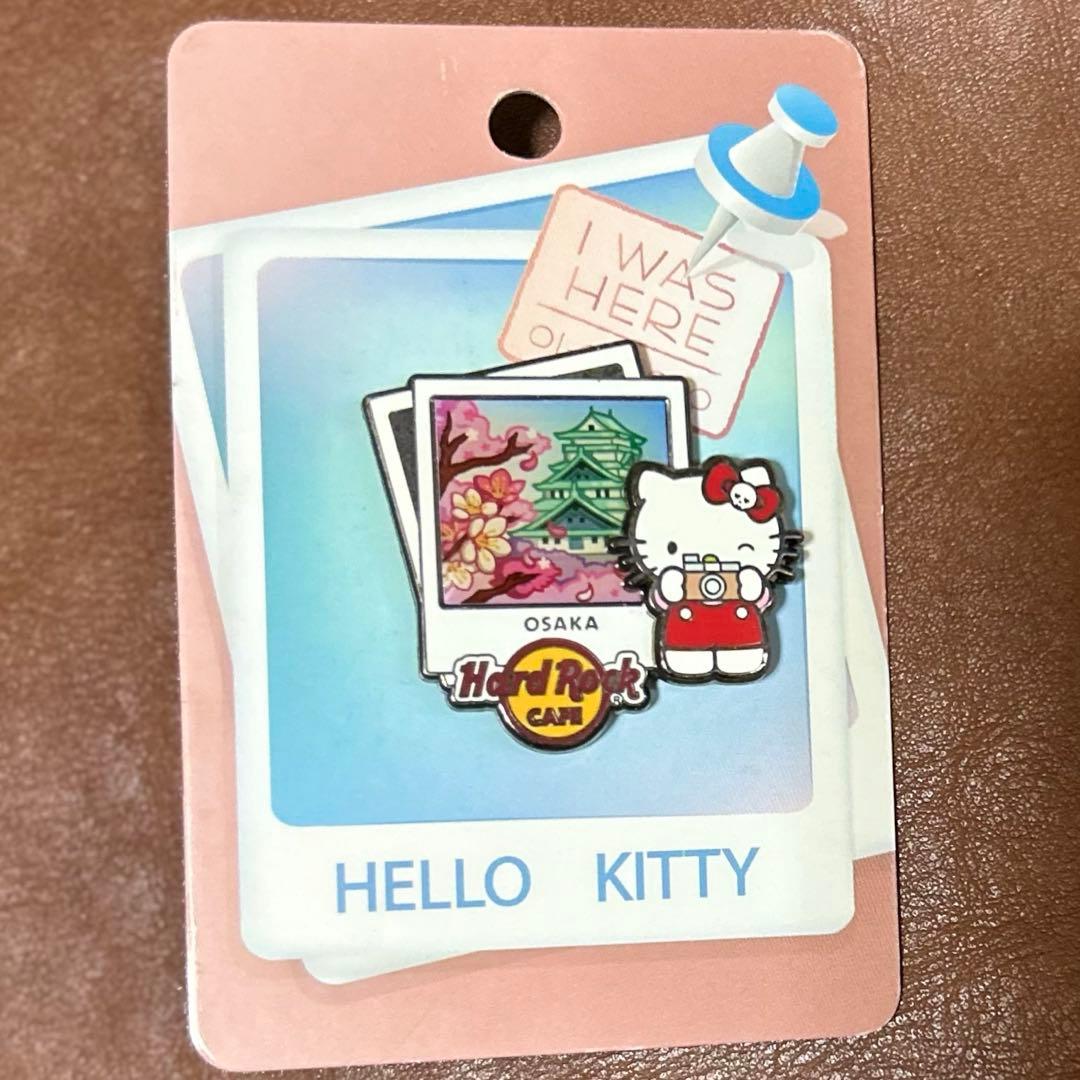 ハードロックカフェ 大阪 ハローキティ ピンバッジ - メルカリ