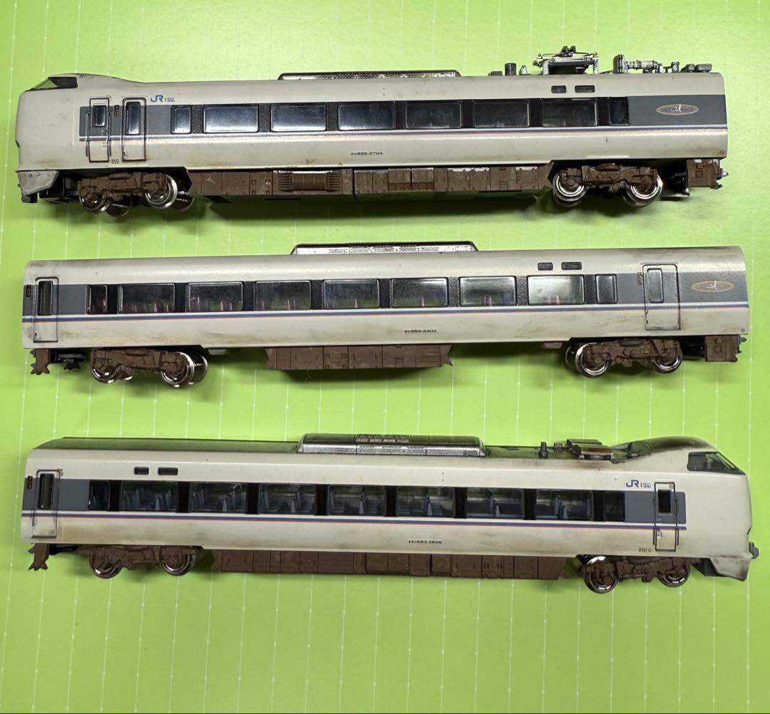 【nゲージ】KATO 10-299 683系2000番台しらさぎ色　ジャンク扱い