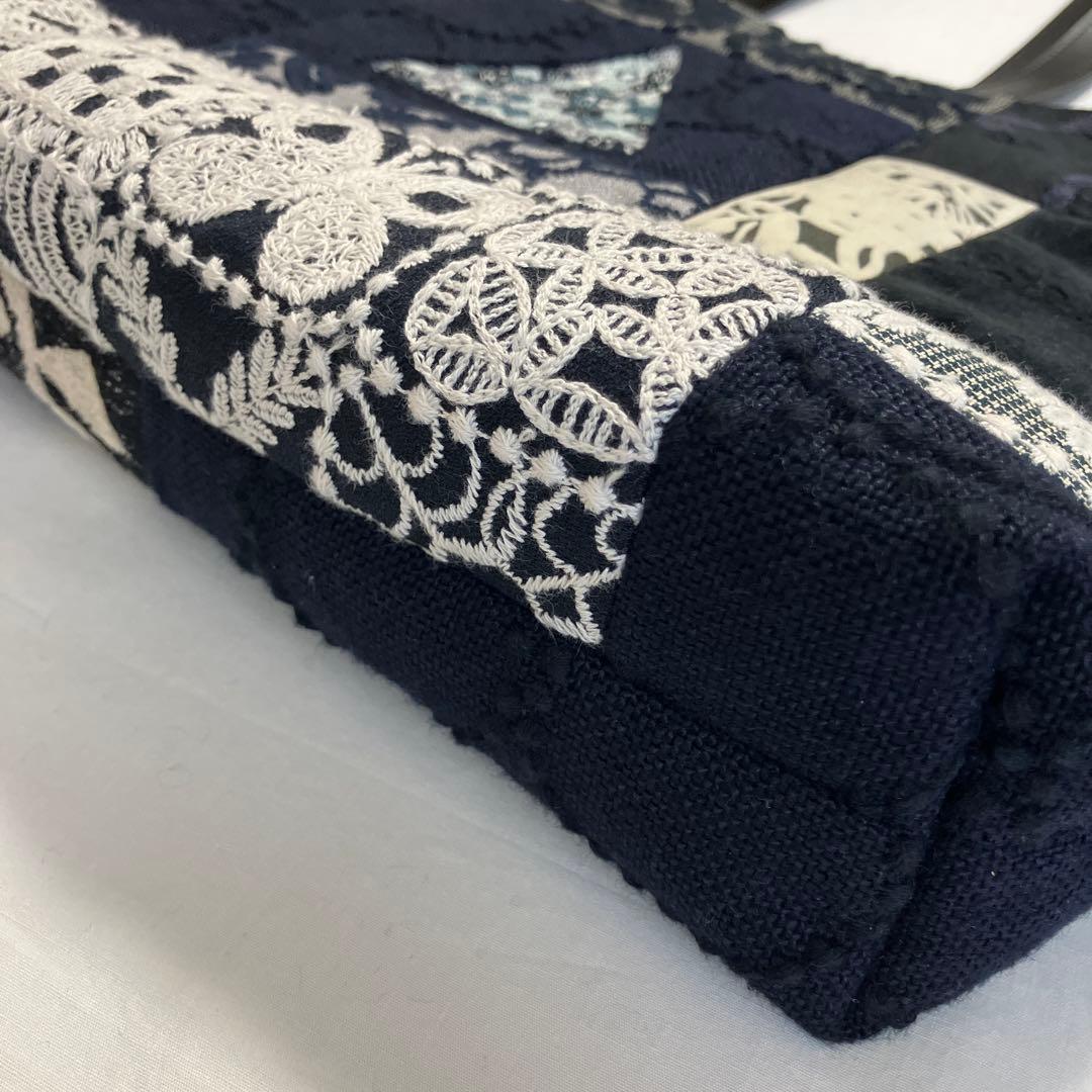 a)ミナペルホネン☆ハンドメイド パッチ肩掛けバッグ(tambourine)