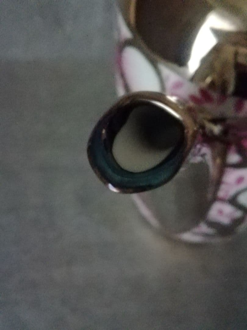 逸品 純銀巻ティーポット花図紋ラージポット アールデコ フリードリヒ