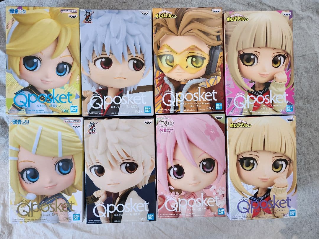 Qposket フィギュア 8体セット