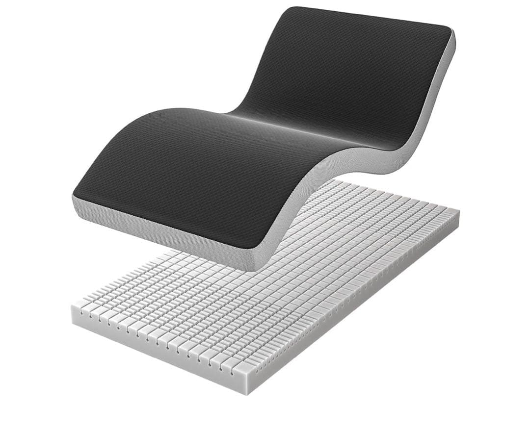 マットレス 高反発 凹凸加工【極上の寝心地 沈まない】 極厚10cm クイーン