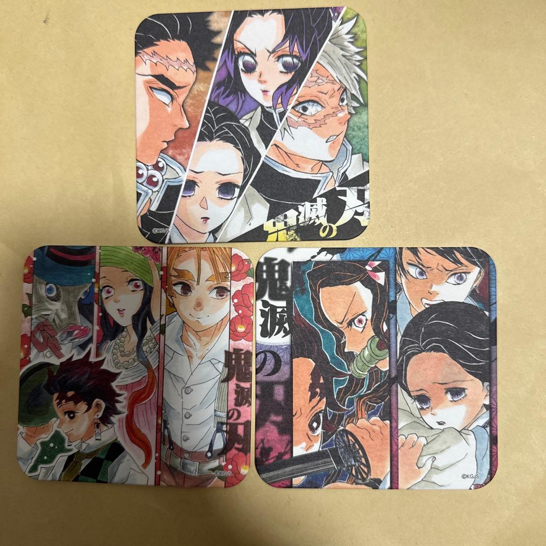 鬼滅の刃 コースター まとめ売り 4点セット - メルカリ