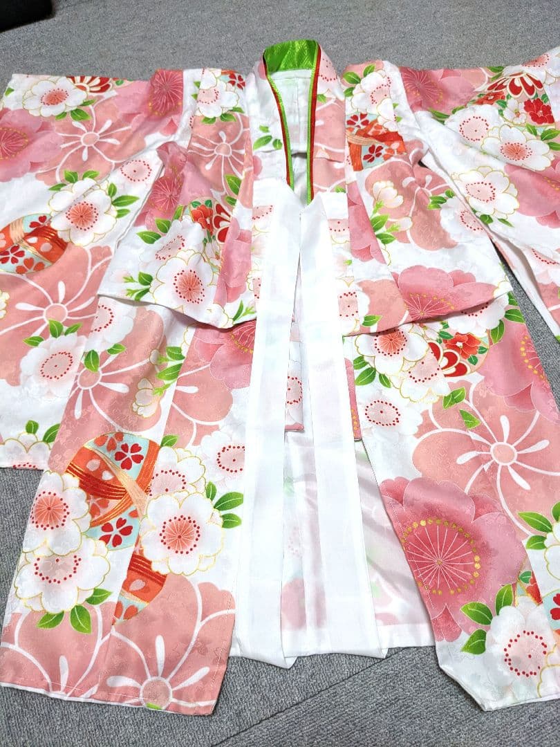 七五三　3歳　着物　フルセット