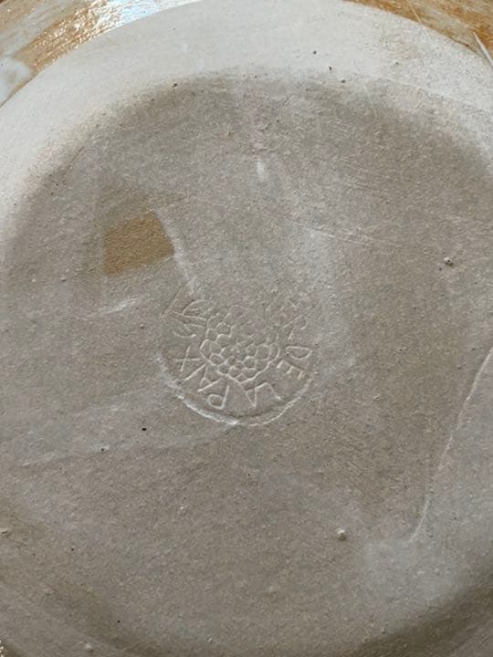 makoto kagoshima 鹿児島睦 ハンドメイド 丸皿 器 きつね