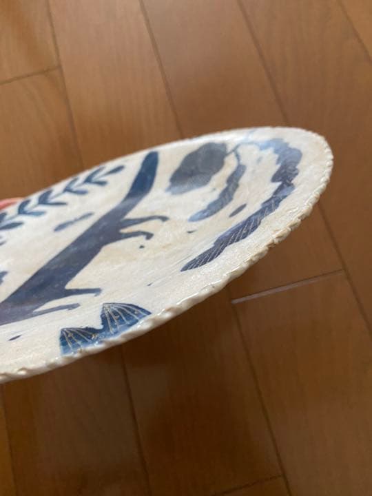 makoto kagoshima 鹿児島睦 ハンドメイド 丸皿 器 きつね