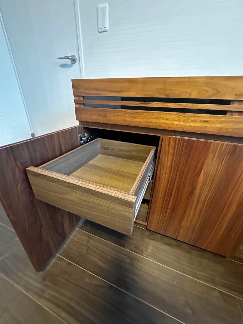 ブラウン木製チェスト（引き取り限定！　熊本市）その2