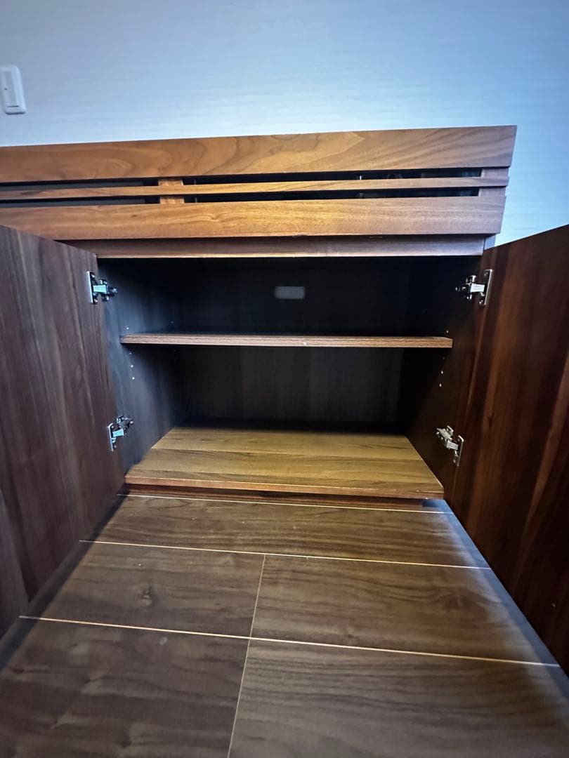 ブラウン木製チェスト（引き取り限定！　熊本市）その2