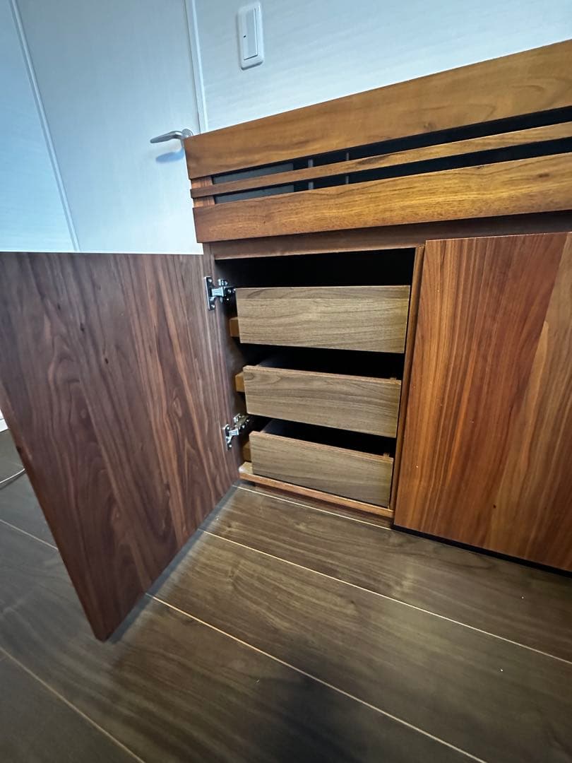 ブラウン木製チェスト（引き取り限定！　熊本市）その2