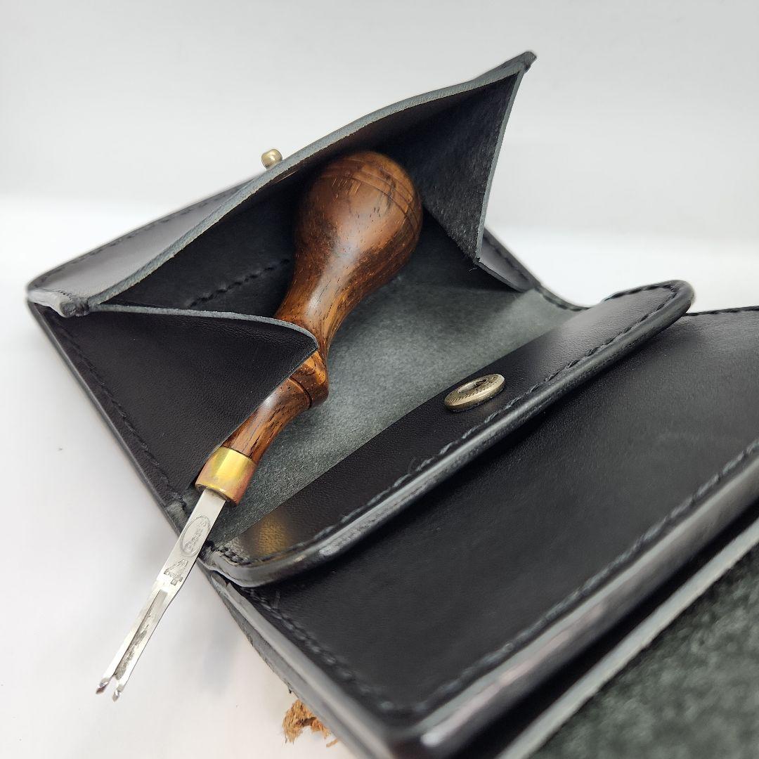 《ハーフウォレット》☆ダイヤモンドパイソン&栃木レザー☆レザーウォレット