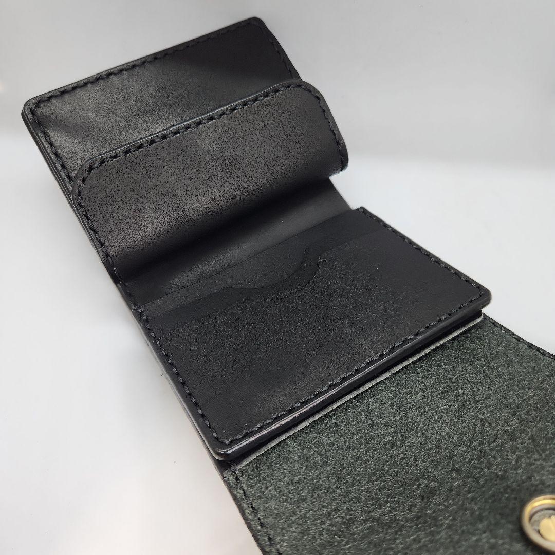 《ハーフウォレット》☆ダイヤモンドパイソン&栃木レザー☆レザーウォレット