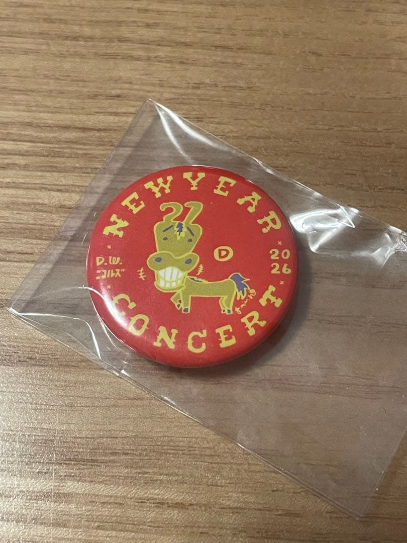 NEW YEAR CONCERT 2026 ピンバッジ - メルカリ