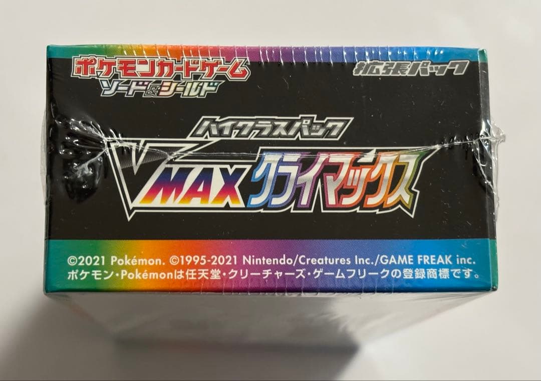 ポケモンカード ソード&シールド「 VMAXクライマックス 」1BOX 新品