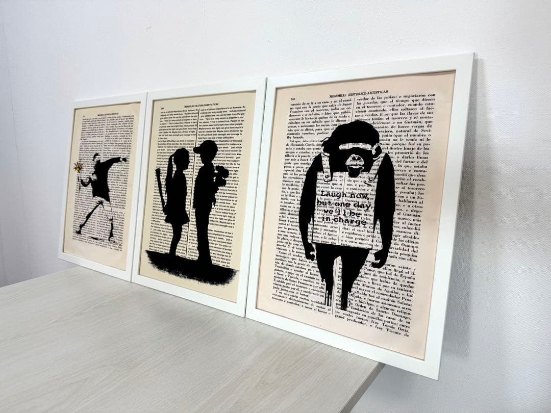 No.291フレーム付きキャンバスアート アートポスター バスキア