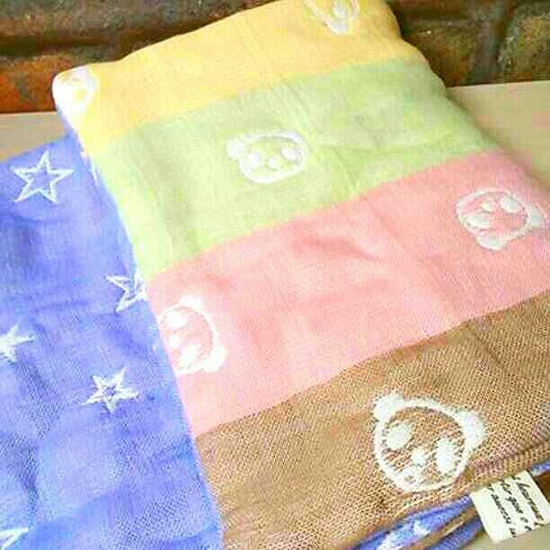 専用♥みかん超レア♥１２重ガーゼ☆フェイスタオル♥レアぱんだ♥