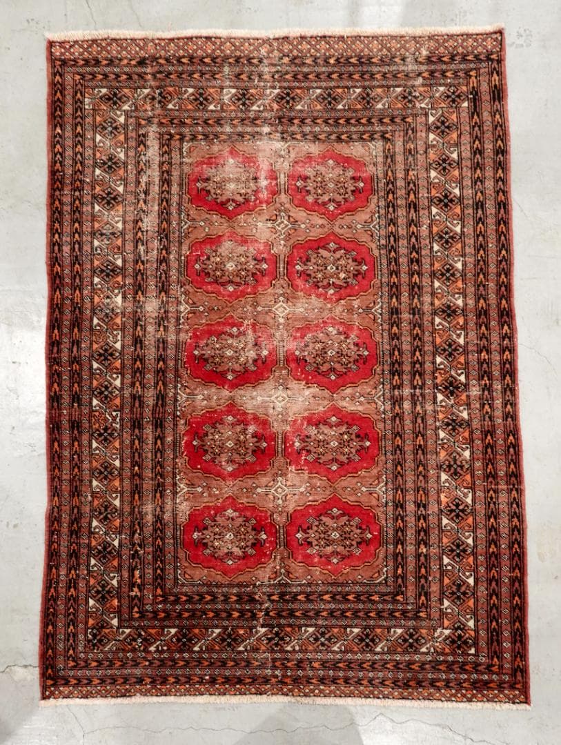 ▪️vintage rug ▪️176×124cm パキスタン ラホール産 - メルカリ