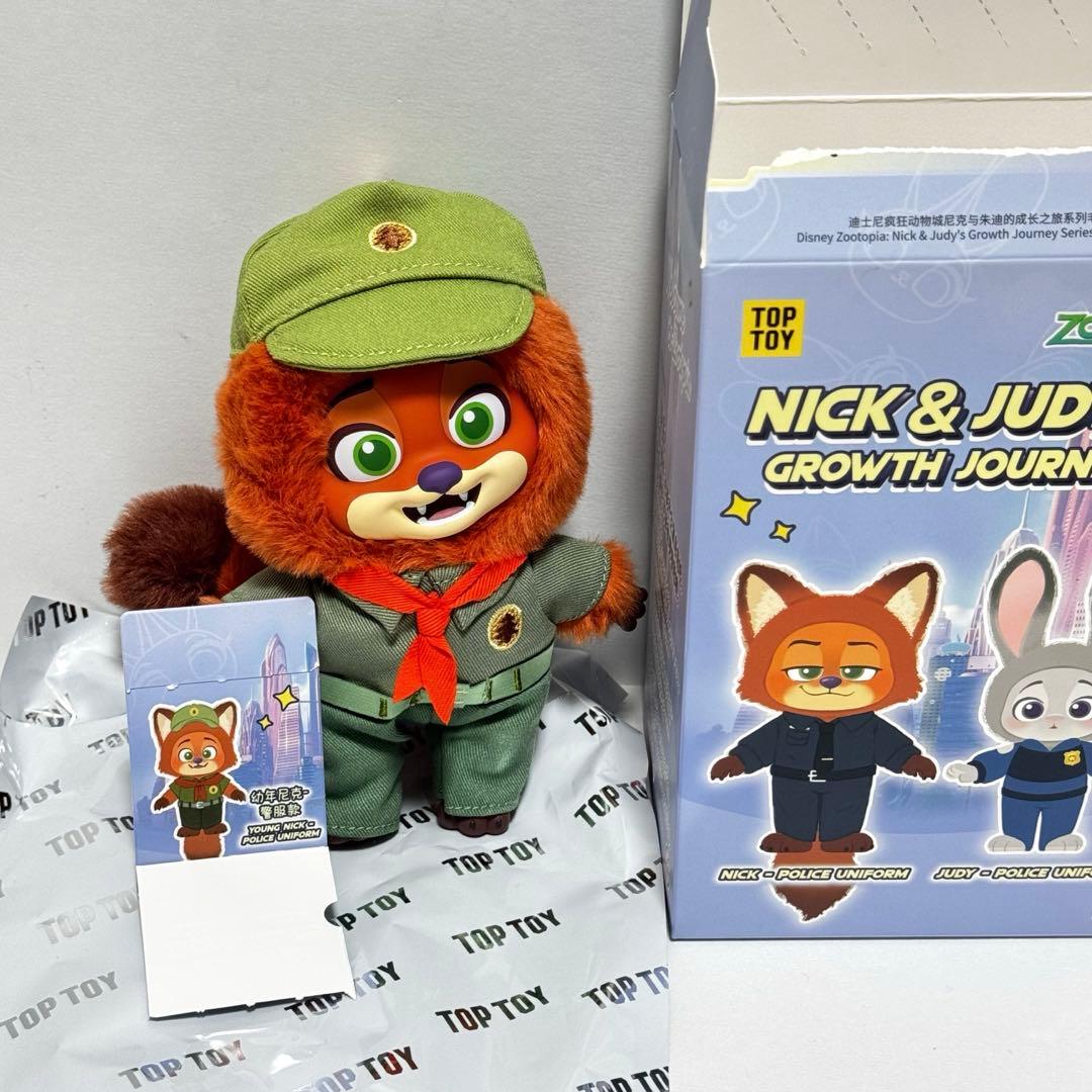 TOPTOY ディズニー ズートピア ニック ぬいぐるみ 2体 - メルカリ