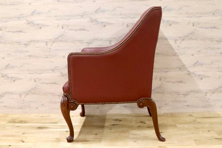 GMFK367E○MOBILIA / モビリア ウイングバックチェア 本革 ラウ