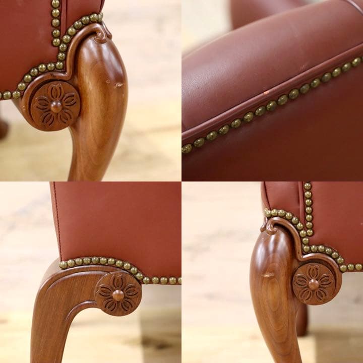 GMFK367E○MOBILIA / モビリア ウイングバックチェア 本革 ラウ