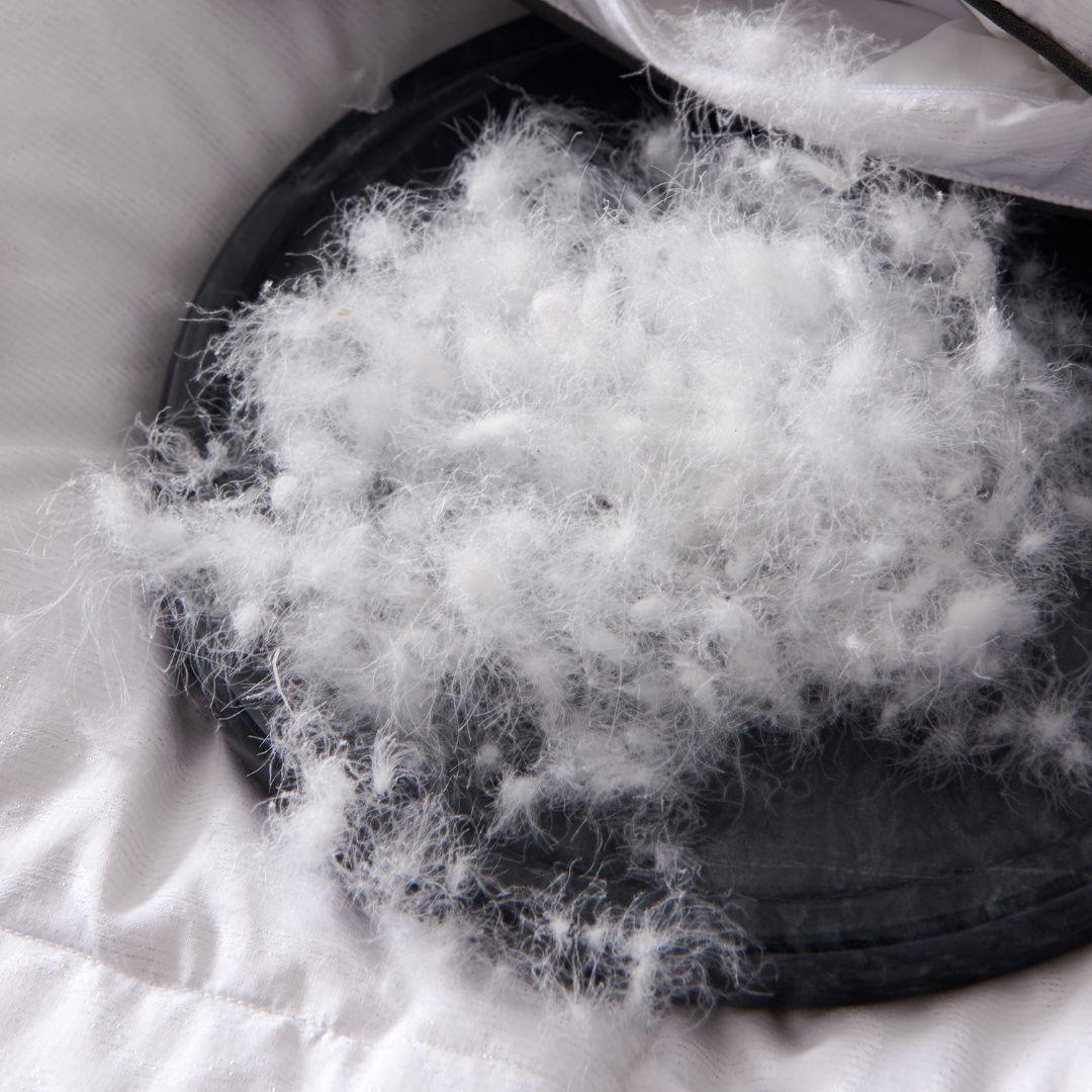 まくら 枕 ホワイトグース羽毛95%  いい睡眠を取れる枕 首が気持良くなる枕