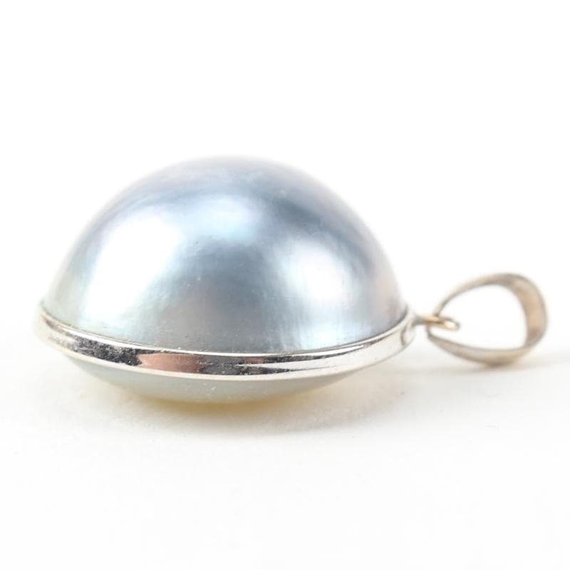 マベパール　ネックレストップ　K14WG　6.2g　A210Z