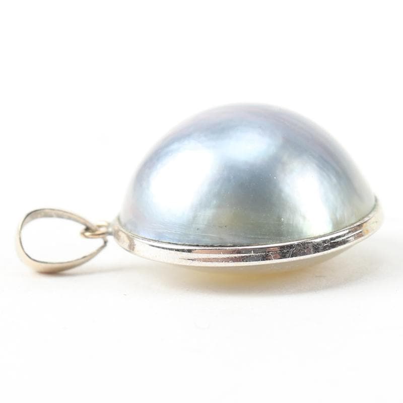 マベパール　ネックレストップ　K14WG　6.2g　A210Z