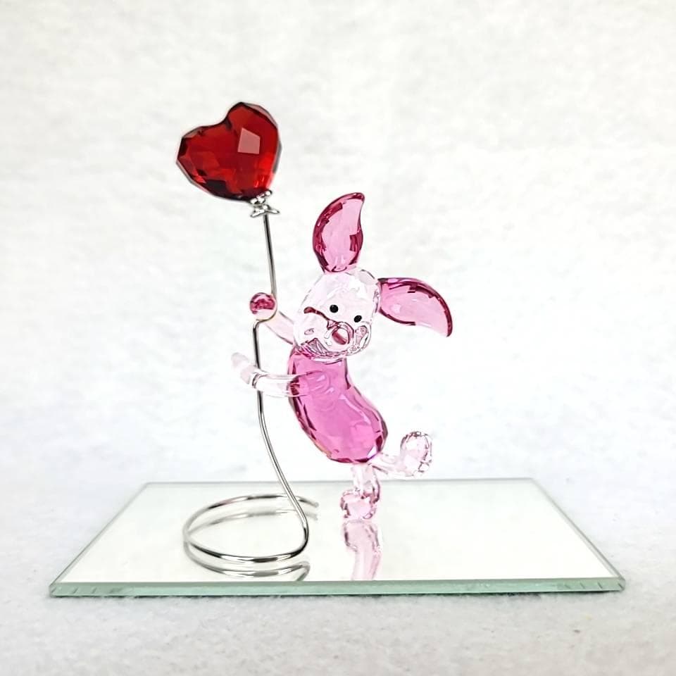 ☆美品☆スワロフスキー　ティズニー　コラボ　くまのプーさん　ピグレット　箱つき