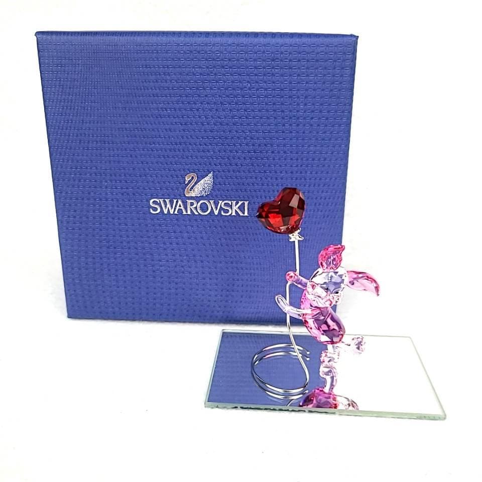 ☆美品☆スワロフスキー　ティズニー　コラボ　くまのプーさん　ピグレット　箱つき