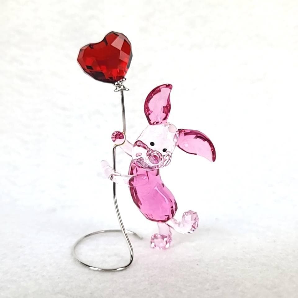 ☆美品☆スワロフスキー　ティズニー　コラボ　くまのプーさん　ピグレット　箱つき