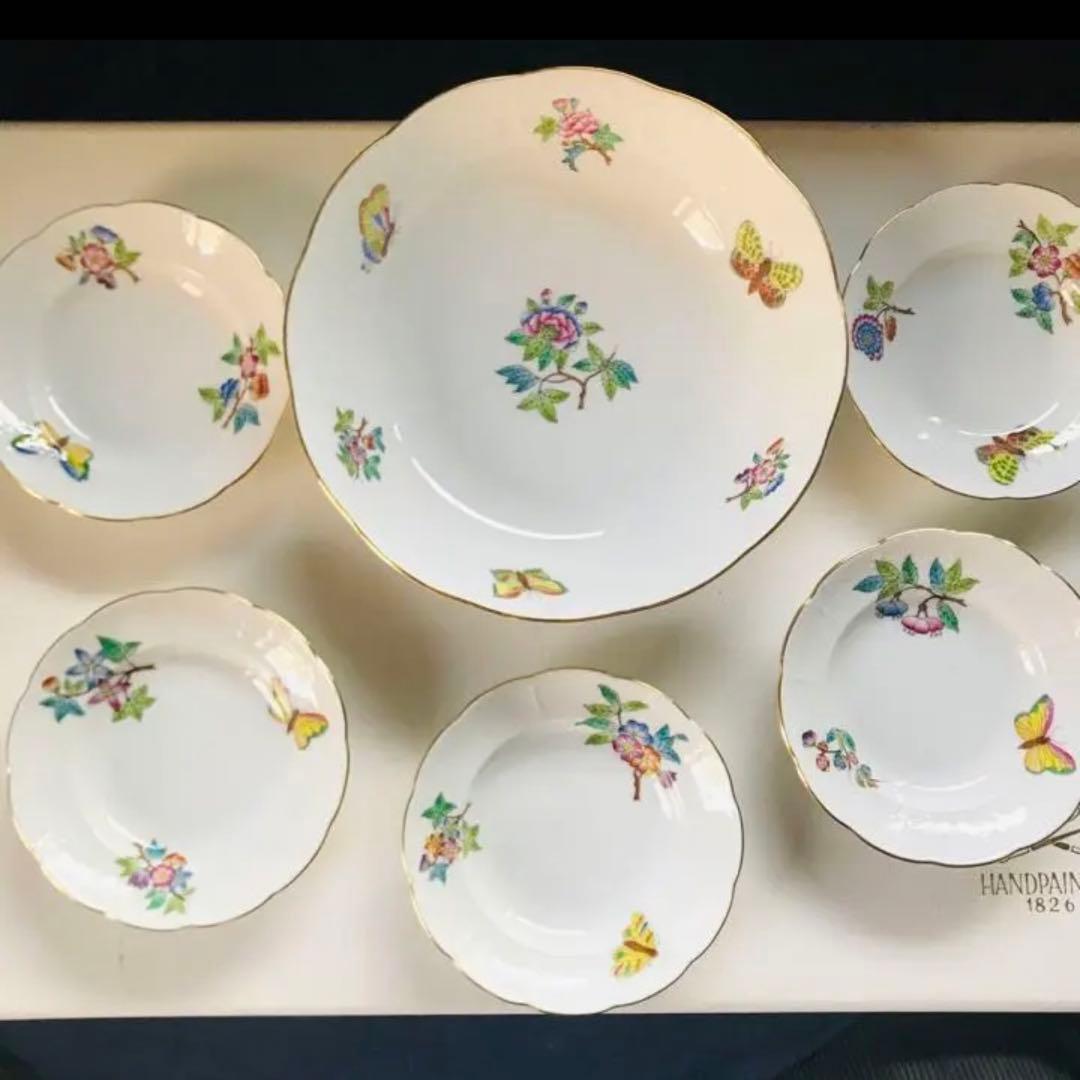 ヘレンド      ヴィクトリア　パーティーセット　大きなボウル