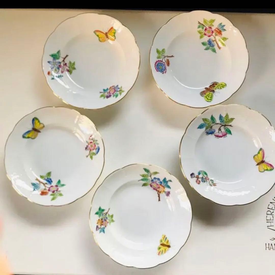 ヘレンド      ヴィクトリア　パーティーセット　大きなボウル