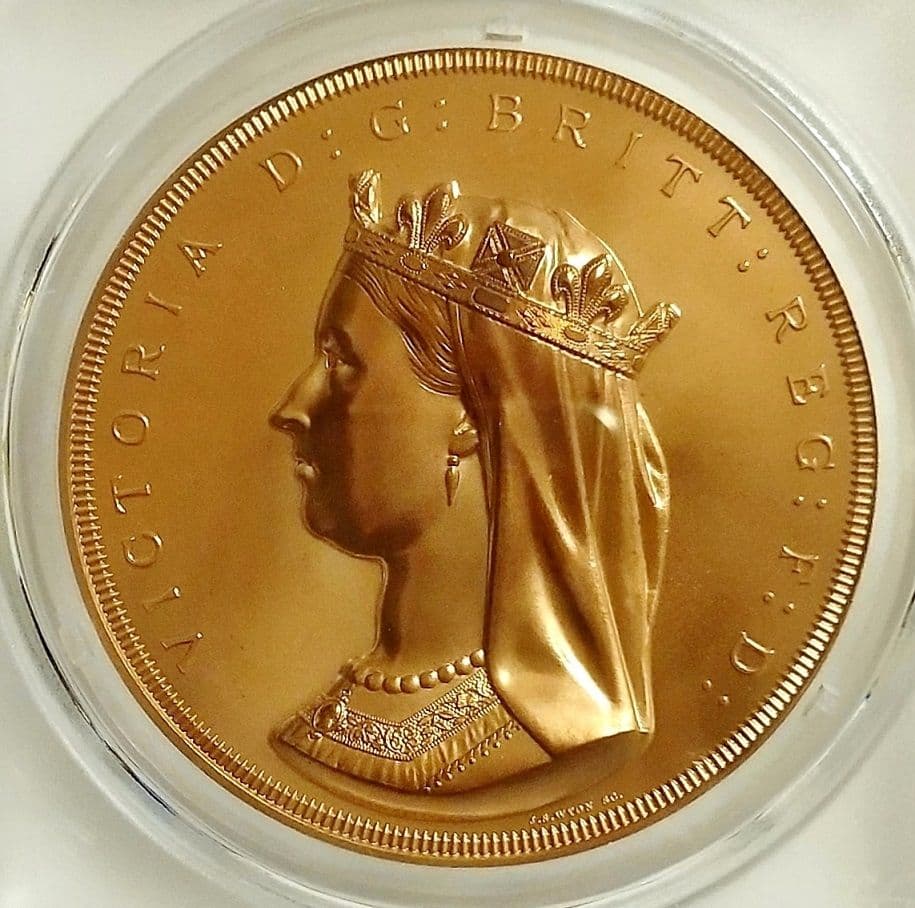 2017年 カナダ ウナとライオン 10オンス 銅メダル PCGS SP68