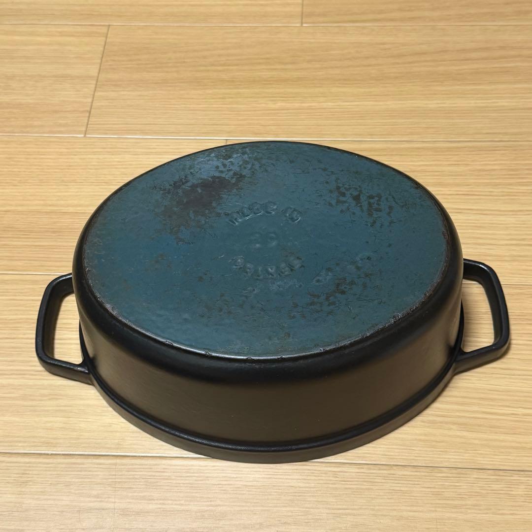【ストウブ】 STAUB ココット29cm オーバル 両手鍋　cocotte