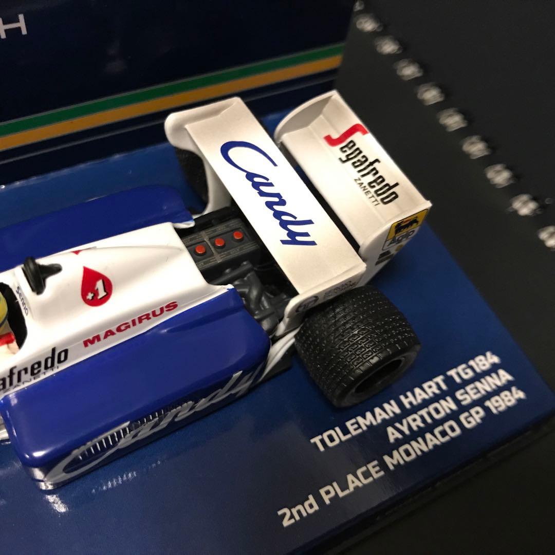 ミニチャンプス トールマン ハート TG184 アイルトン・セナ マルボロ