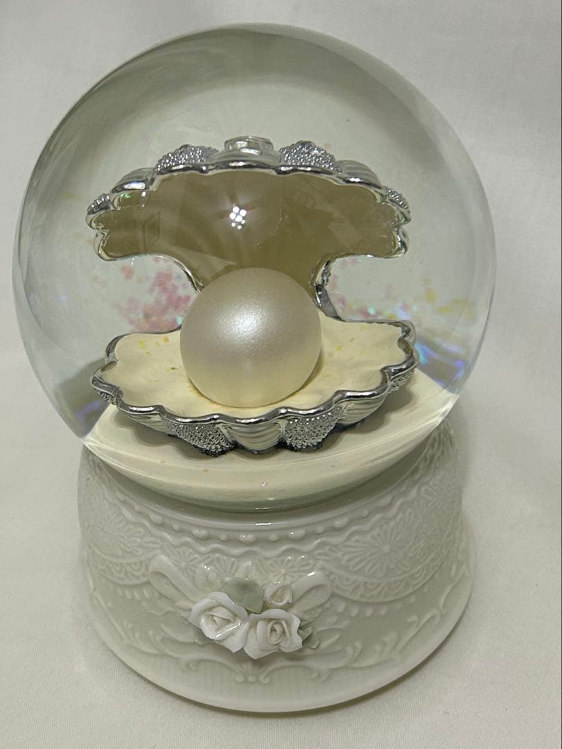 ◉本日限定◉スノードーム　オルゴール　JARLL パール