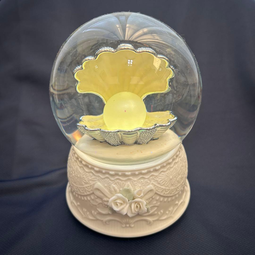 ◉本日限定◉スノードーム　オルゴール　JARLL パール
