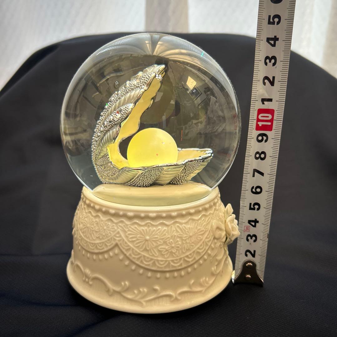 ◉本日限定◉スノードーム　オルゴール　JARLL パール