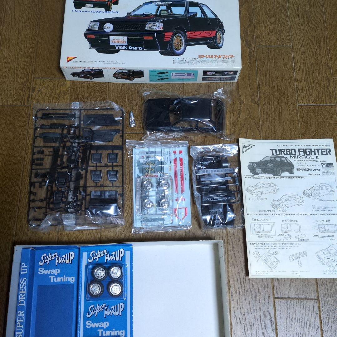 ニチモ 三菱ミラージュ II ターボ ファイター 1/24 プラモデル 未組立