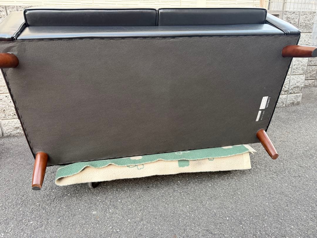 奈良Karimoku カリモク60 ロビーチェア 2シーター 2人掛けソファ2P