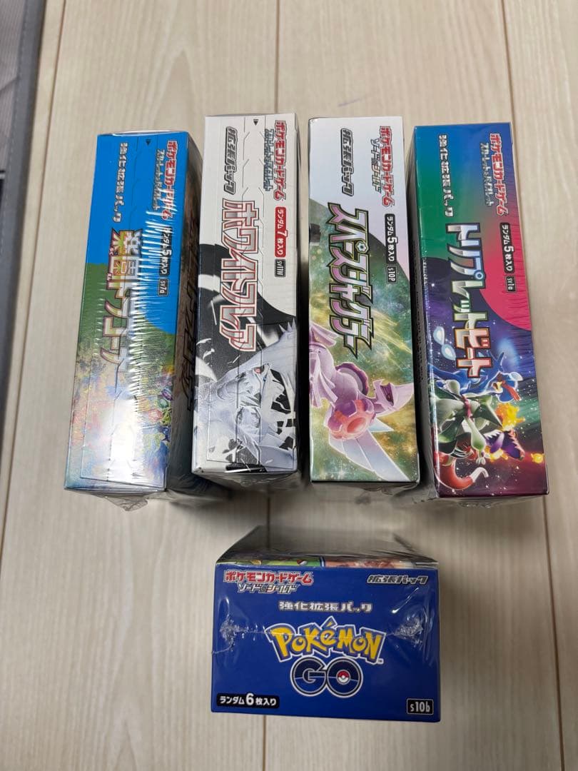 ポケモンカード ボックス 5点セット - メルカリ