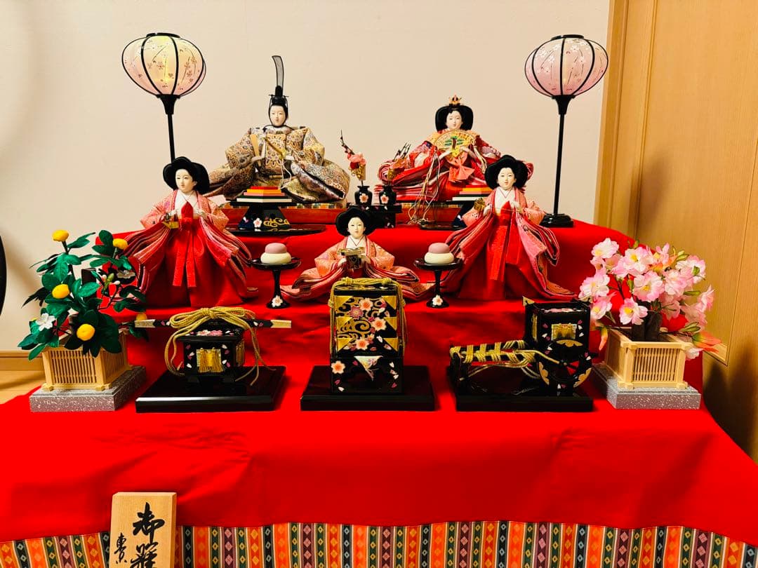 久月 ひな人形 三段飾り 25万円新品購入