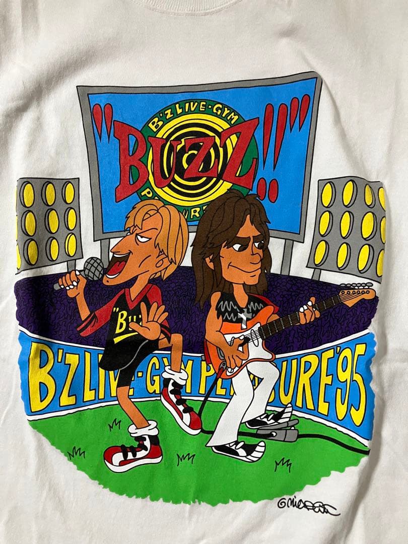 B'z Live-Gym Pleasure '95 BUZZ!! ツアーTシャツ | Shop at Mercari