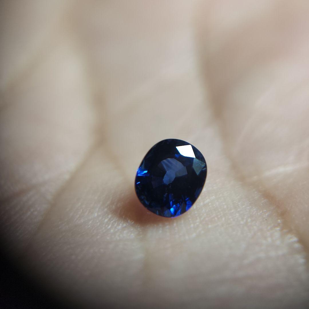 高品質！コンフラワーブルーカラーサファイア 0.762ct