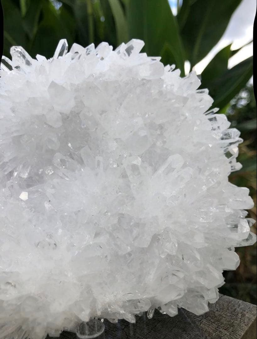 ✳ ❤️1.38kg 透明感拔群　高品質レムリアン の様な菊花水晶　クラスター