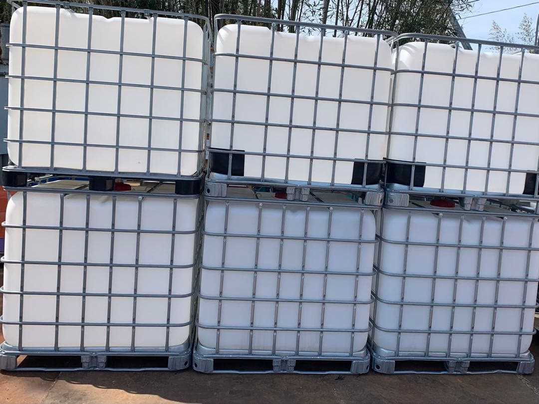 福岡発 美品 IBCタンク1000L水タンク 中古 農業園芸 建築現場 貯水