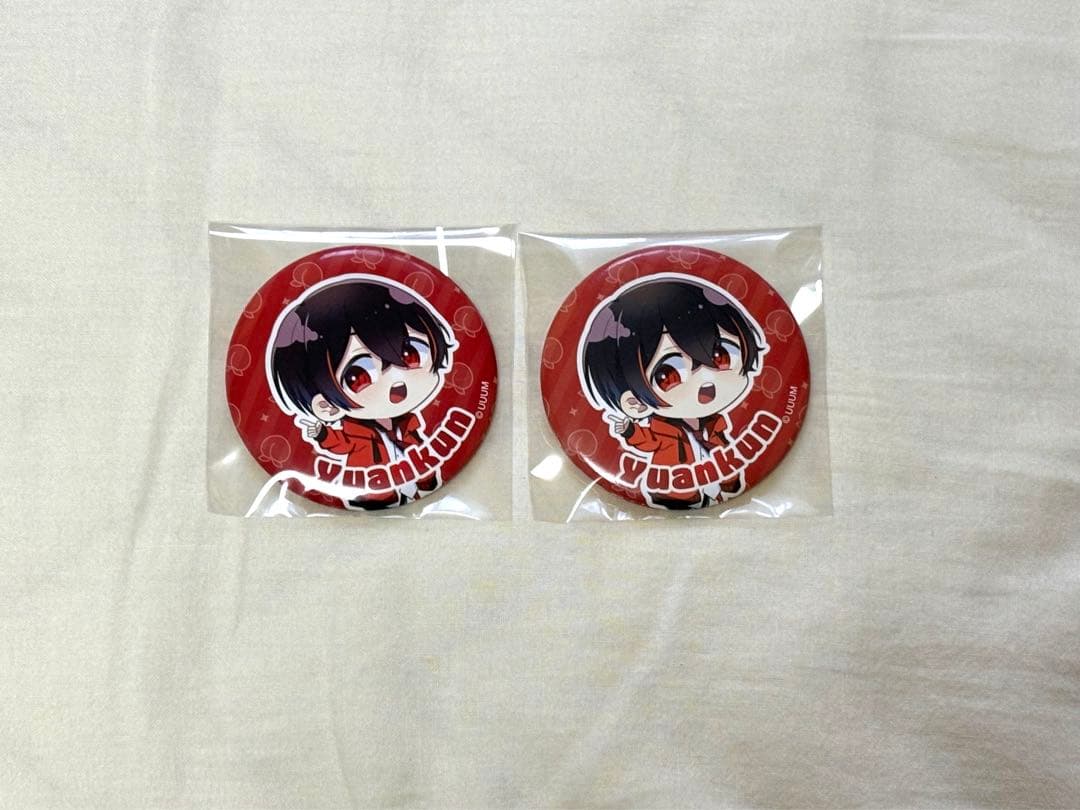 【お値下げしました】からぴち ゆあんくん 2023 新ビジュ 缶バッジ 30個